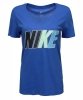 Nike t-shirt koszulka bluzka damska niebieska